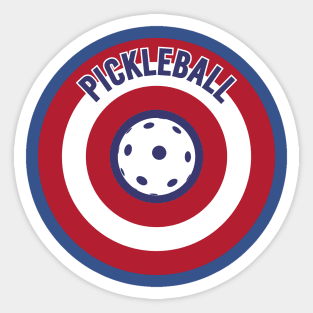 Pickleball - Captain America Sticker